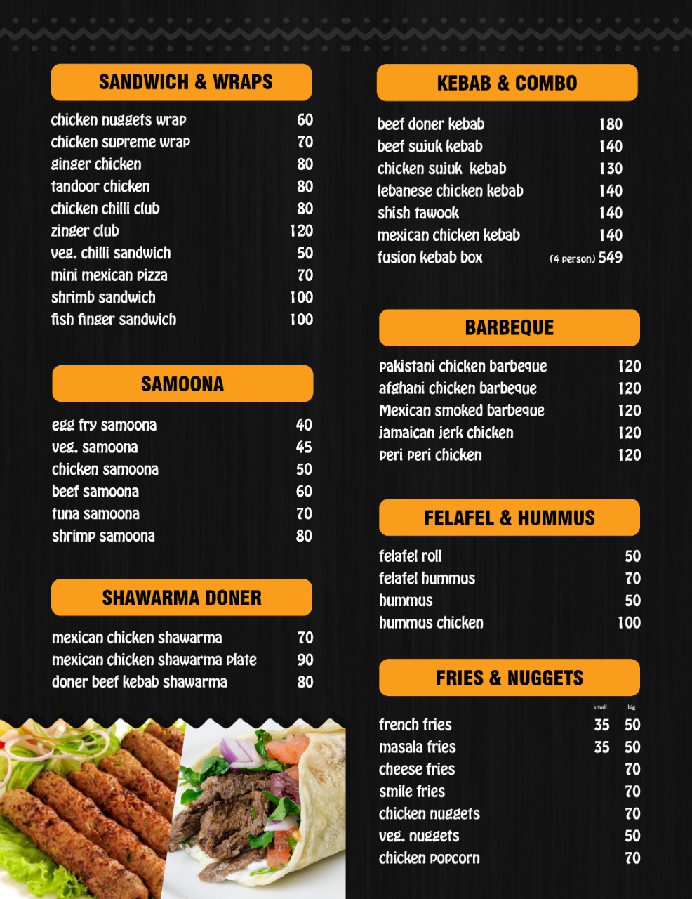 THE DONER KABAB & SHAWARMA